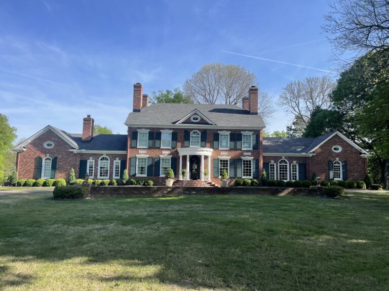 large brick residential house summit project