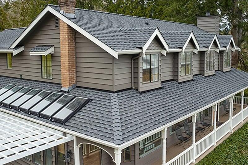 gaf vs owens corning-GAF timberline uhdz gray shingles